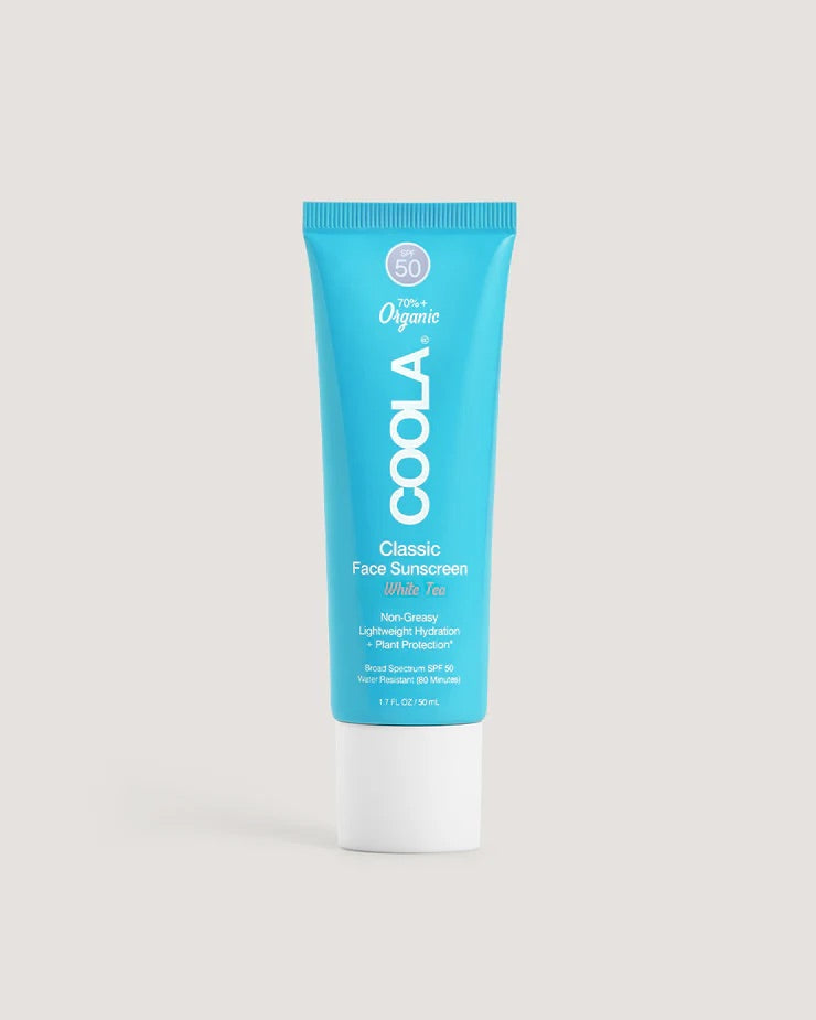 COOLA Classic Face Lotion White Tea Scent SPF50