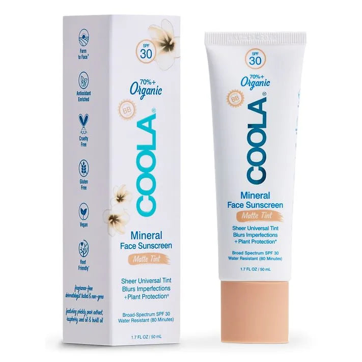 COOLA Mineral Face SPF30 - Matte Tint 50ml