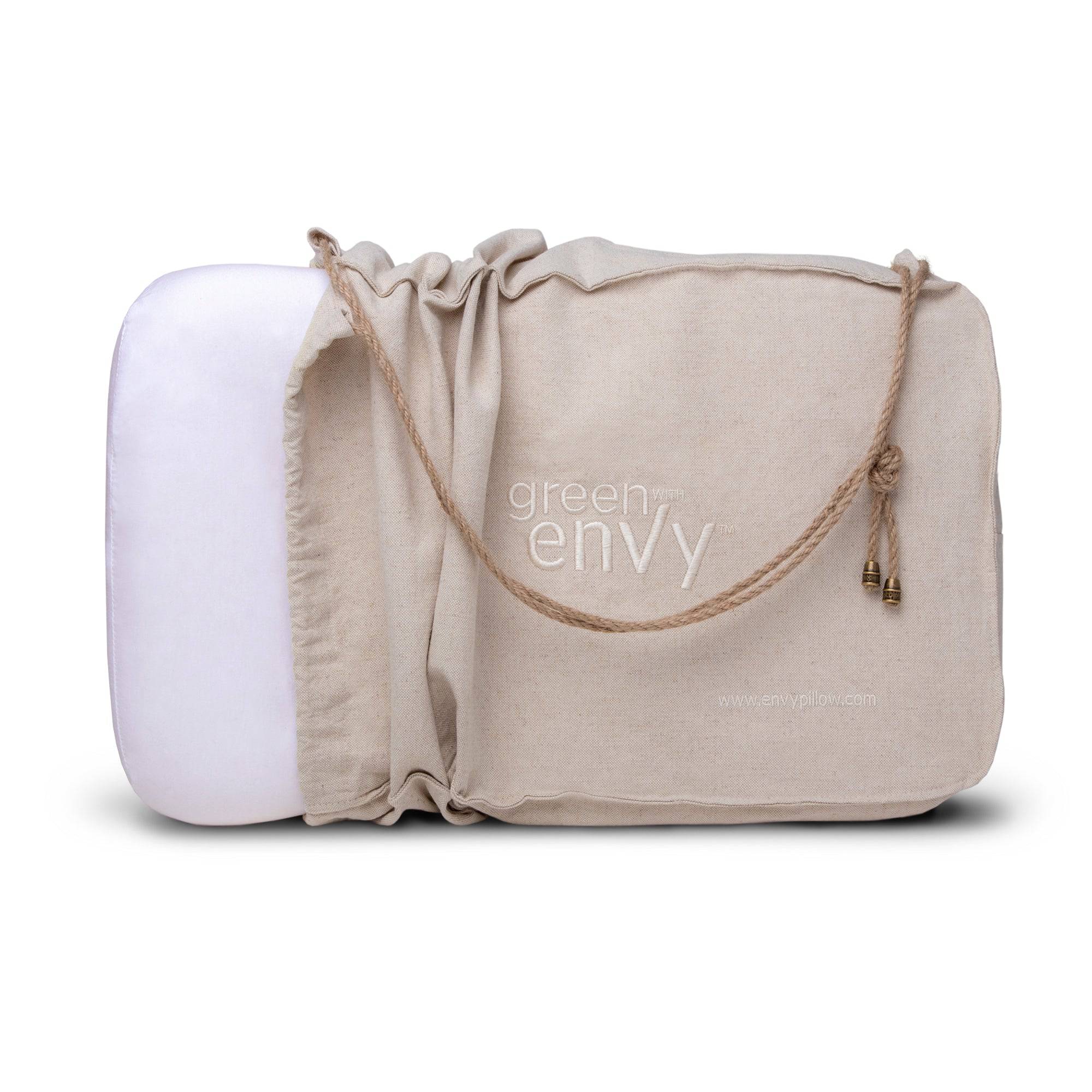 The enVy Copper Tencel Latex Pillow